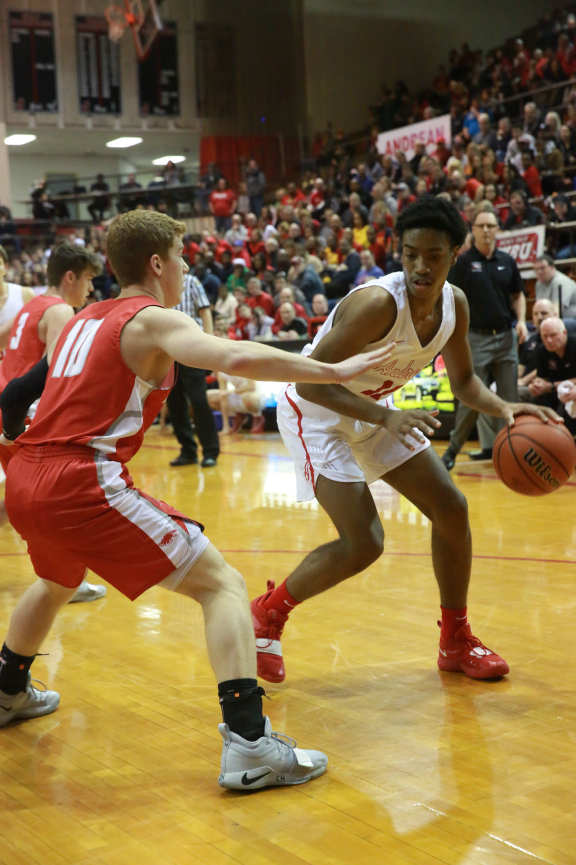 Gallery: Class 2A boys basketball semistate: Andrean vs Frankton